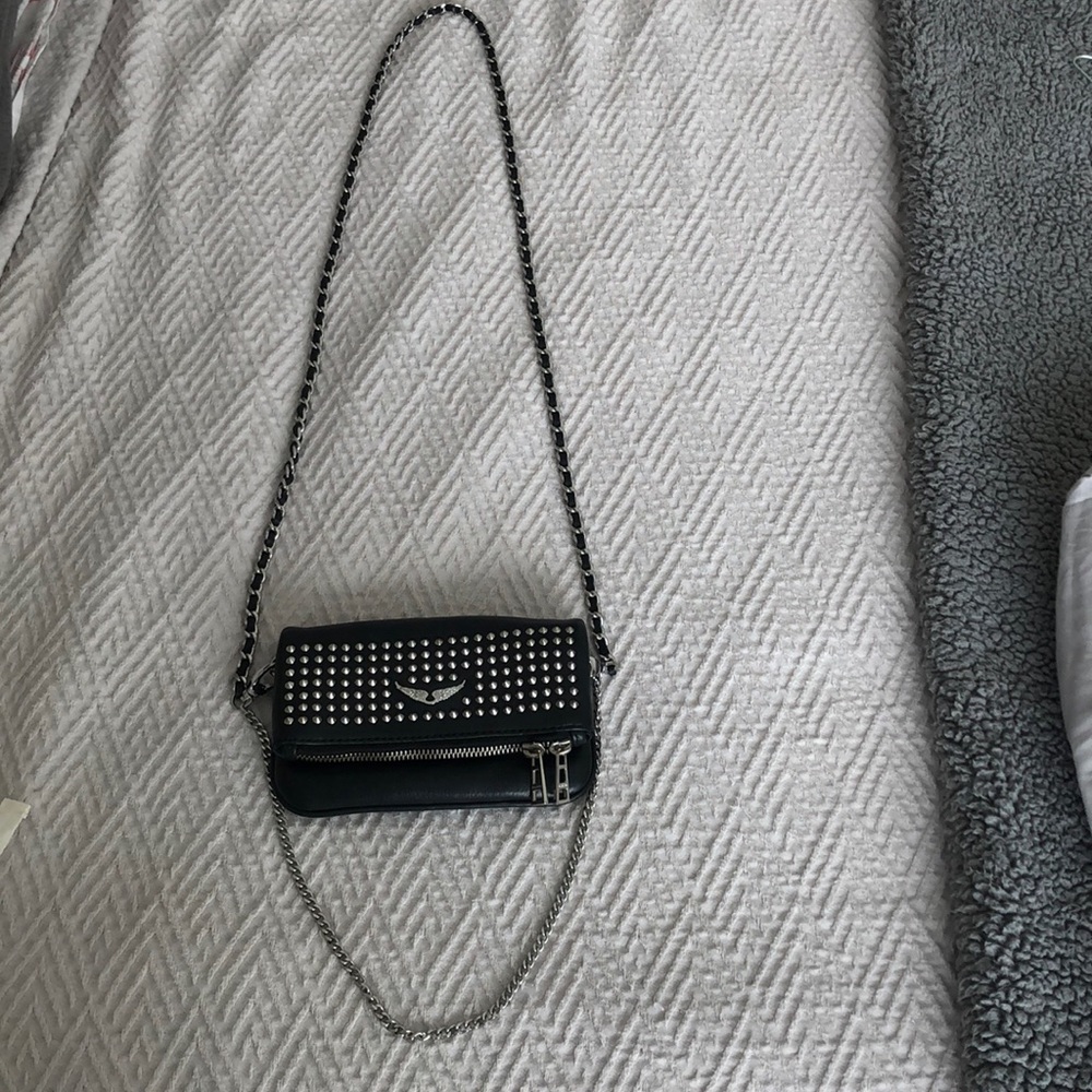 Zadig& Voiltare small genuine leather studded bag